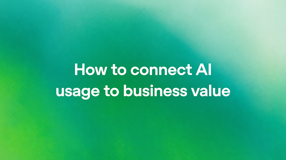 OpenAI title artwork: How to connect AI usage to business value