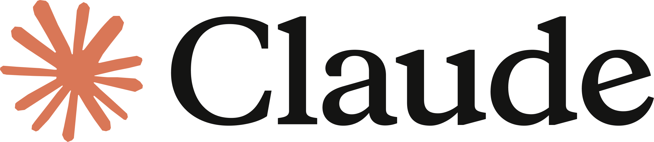 Claude wordmark from Anthropic's official press kit
