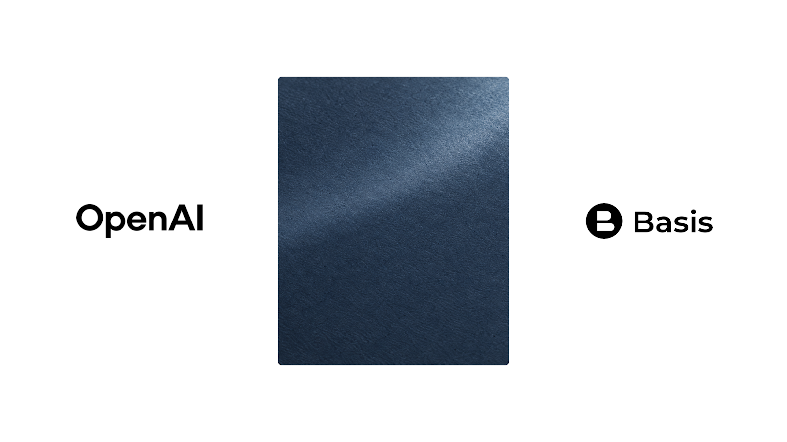 OpenAI and Basis customer-story preview with both company wordmarks